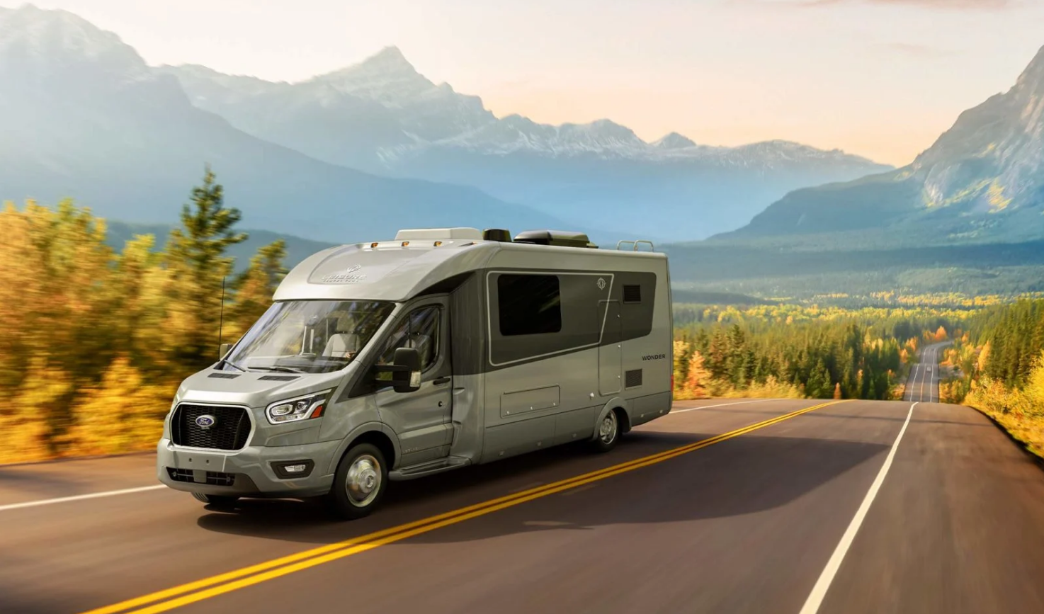 campers and vans
